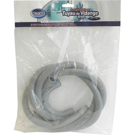 TUYAU DE VIDANGE Ø 19/22 MM LONG 2.5 M pour LAVE LINGE... (1/3)