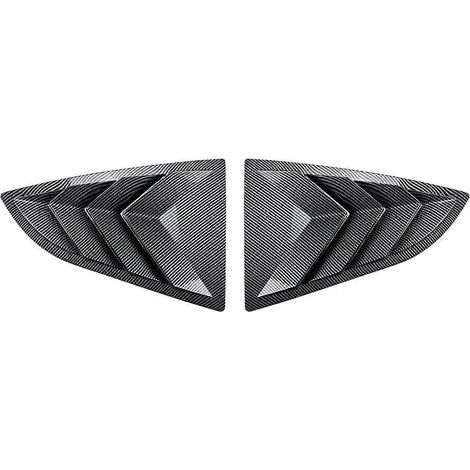 Volets, persiennes et stores pour Toyota Subaru, motif fibre de carbone. (1/5)