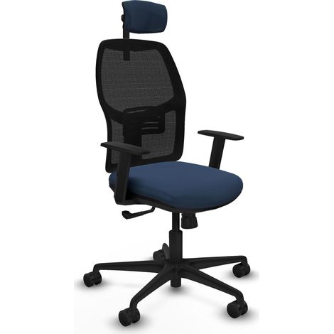 Silla de oficina piqueras y crespo Silla Alfera negro confort alta densidad (1/2)