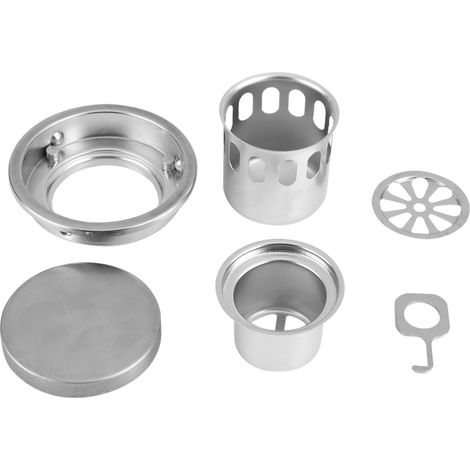 Drainer Sols - Acier Inoxydable 11 cm - Évacuation Rapide Eau - Anti-Odeur - Compatible Carrelage - Pour Salle De Bains Cuisine Garage Sous-Sol - 1 Pièce (1/5)