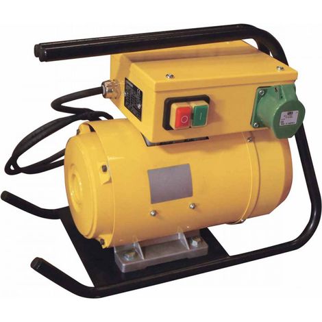Moncoffrage – Convertisseur de fréquence monophasé 1,5 kW (17A) pour aiguille vibrante Ø 38/48/57 mm – Protection anti-arrachement – Interrupteurs étanches (1/2)