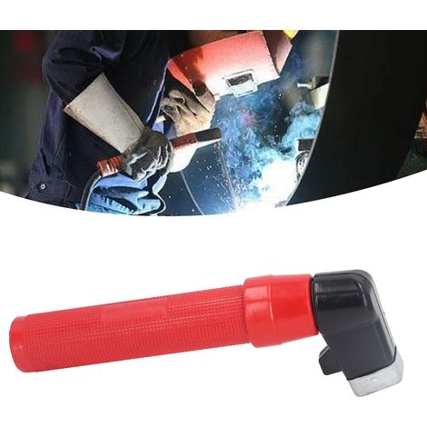 Pince porte-électrode 400 A pour poste à souder, baguette de soudage en cuivre, pointe, poignée antidérapante, pince à tête de tigre, poste à souder électrique américain, pinces de soudage, poignée de (1/5)