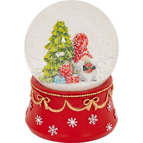 Globo di neve per gnomi 100mm 2ass - Feeric lights & christmas (1/4)