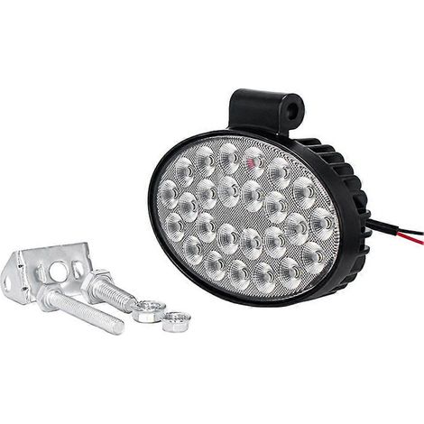 4Inch Oval Led Work Lights 50W Led Flood Offroad Light Waterproof for Tractor Truck Motorcycle SUV ATV UTV Pickup Boat (1/5)