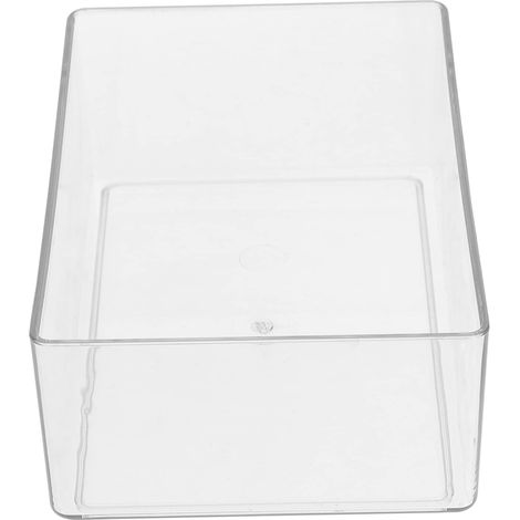 Transparent White Acrylic Sand Bath Box for Small Animals, Prevents Sand from Spilling, for Hamsters and Guinea Pigs (1/5)