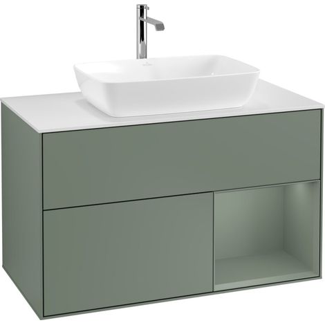 Villeroy & Boch Meuble sous-lavabo F781GMGM Finion F78 (1/2)