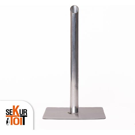 TP aluminium diamètre 40 x 500 mm – Traversée étanche - SEKURTOIT (1/2)