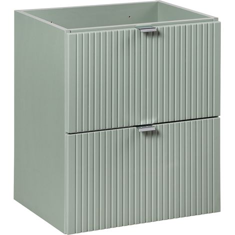 Mobile bagno senza lavabo Jade verde 50cm