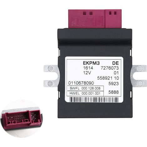 Módulo de control de bomba de combustible / unidad de control de aceite para BMW 328i, 335i, 528i, X3, X4, X5, X6 – repuesto 16147276073, reemplazable por 16147229173, 16147268462