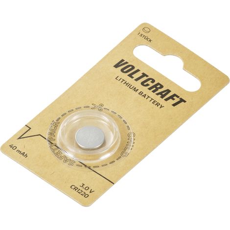 VOLTCRAFT Knopfzelle CR1220 3 V 1 St. 40 mAh Lithium LM1220 (1/4)