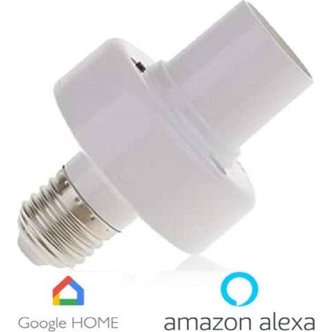 Trade Shop - Portalámparas E27 Wifi Smart Amazon Alexa Google Home Vt5007 V-tac -