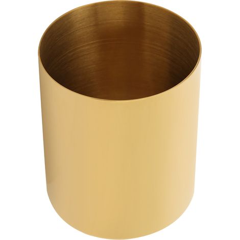Stiftehalter aus Edelstahl, Tischvase, Make-up-Pinselhalter, Schreibtisch-Organizer (1/5)