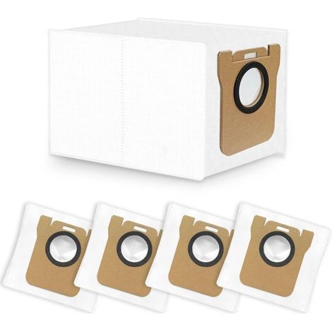 Lot de 5 Sacs d'aspirateur Accessoires Grande Capacité de 2,5 L, pour Xiaomi X10/X20/L10/M40 Robot Vacuum (1/4)