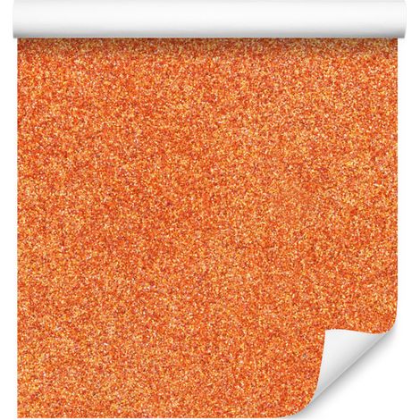Papier peint à paillettes pêche pour salon et chambre 50x1000 cm (1/5)