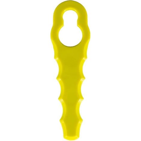 Packung mit 50 Ersatzklingen, kompatibel mit Ryobi Rasentrimmern, doppelt gezahnte Klingenköpfe RAC155, RAC157, RAC158 (1/5)