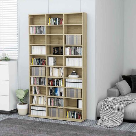 vidaXL Armadietto TV Rovere Sonoma 102x23x177,5cm in Legno