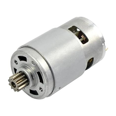 Motore di ricambio CHANCS 775 da 21 V CC a 10 denti ad alta coppia (18 V) per cesoie da potatura, motoseghe, decespugliatori e tosaerba. (1/5)