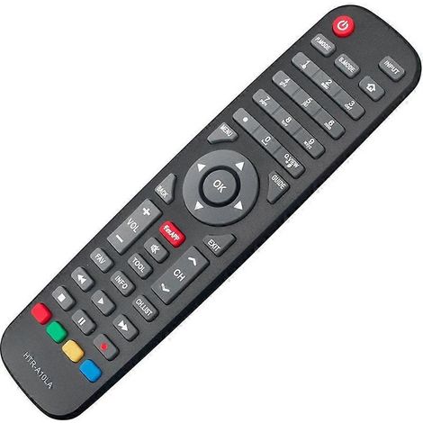 HTR-A10LA Fernbedienung als Ersatz für Haier TV LE32K6000D, LE32K6500DA, LE40K6050DP, LE40K6000D und LE43K600 (Schwarz) (1/3)