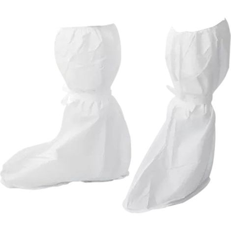 Surbottes jetables semelle antidérapante PVC MEDICOM WeePro Type PB 6B (Lot de 10) Blanc L - XL.