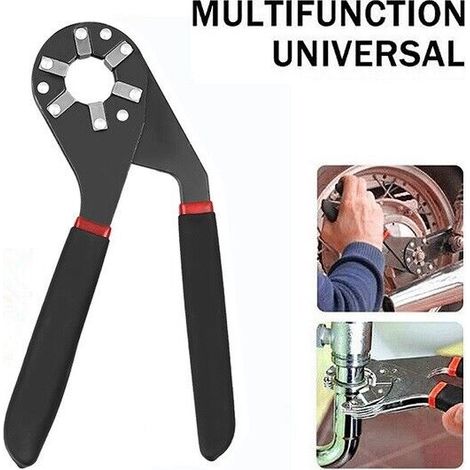 CHIAVE UNIVERSALE PER DADI BULLONI DA 12-20mm PINZA PER DADI BULLONI 8"