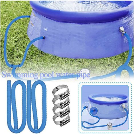 2 Pcs Tuyau de Rechange pour Piscine Hors Sol Tuyau de Piscine pour Piscines pour Piscine Hors Terre Tuyau de Remplacement de Pompe de Filtre de Piscine (1/4)