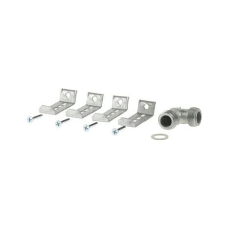 Jeu De Montage Pattes Fixation Et Coude 00602633 Pour TABLE DE CUISSON