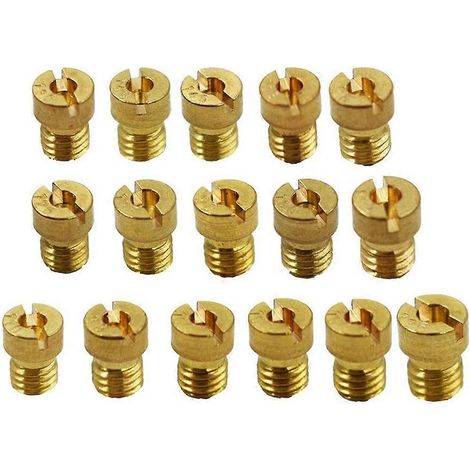 16 gicleurs principaux de carburateur compatibles avec les modèles PWK CVK 90, 92, 95, 98, 100, 105, 108, 110, 115, 120, 125, 130, 135, 140, 145 et 150 (1/5)