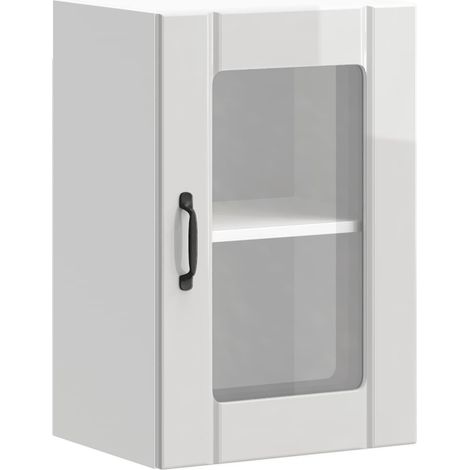 Maison Exclusive - Armario pared para cocina puerta cristal Lucca