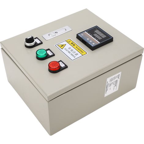 Boîtier de régulation de température intelligent triphasé PID avec thermocouple, contrôleur de température intelligent 4 kW 220 V CA (1/5)