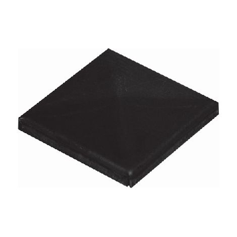 Deco Fer Forge – Couvre poteau chapeau carré 120x120mm – Acier standard – Longueur 124mm – Hauteur 29mm – Prêt à peindre pour protection corrosion