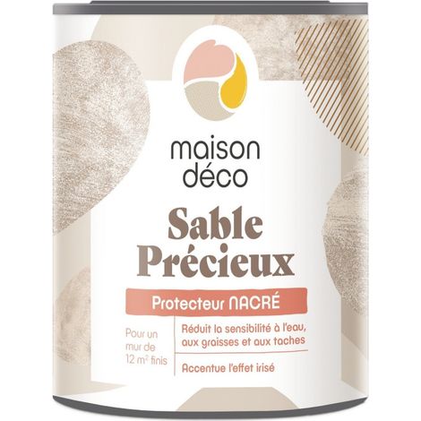 MAISON DECO Protecteur Sable precieux, MAISON DECO, protecteur nacré satiné, 0.75l