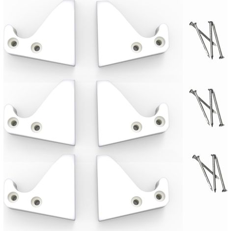 Lot de 3 paires de griffes de maintien, compatibles avec les stores de fenêtre de toit ZOZ 137, remplacement du store intérieur et du store brise-vue, convient au type RHL et RG (1/4)