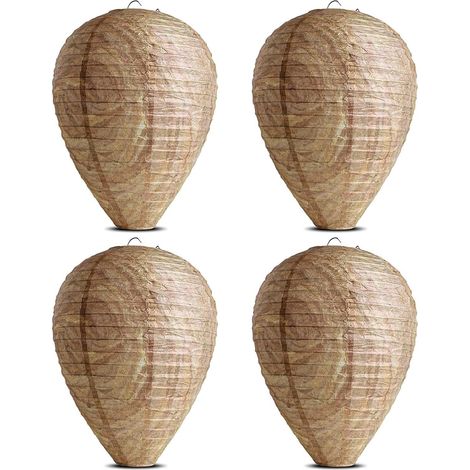 Impermeabile, nido di vespe, esche, appeso, calabrone, deterrente, finto, in tessuto, nido di vespe, atossico, ape, esca, deterrente, per, casa e, giardino