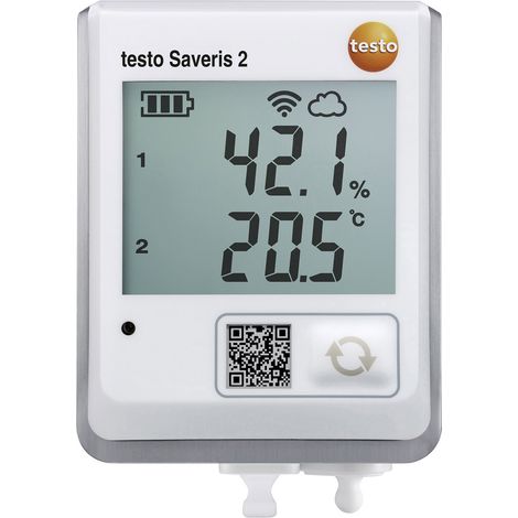 testo 0572 2035 Saveris 2-H2 Multi-Datenlogger Messgröße Temperatur, Luftfeuchtigkeit -30 bis 70 °C (1/5)