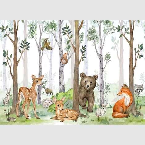 Papier peint intissé - Faune - 375x270 cm (1/4)