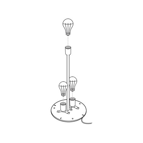 KIT LUCE PLUST OUT HIGH LUCE LED NATURALE 120H PER ESTERNO FADE-HARBO-TEBE