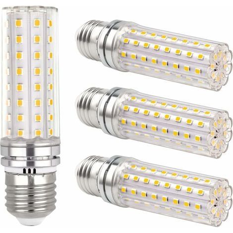 Ampoule LED Mais E27 18W, 220-240V, 1200LM Blanc Froid 6000K, Non Dimmable, Équivalent Ampoule Incandescence 100W, Ampoule LED E27 pour Éclairage Intérieur, Lustre/Lampe de bureau /App (1/4)