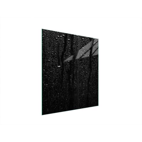 TAGLIERE IN VETRO 45x52 NERO (1/5)