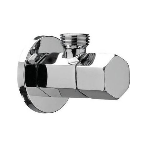RUBINETTO SOTTOLAVABO D'ARREDO MOD. ESAGONALE 1/2X10 Misura: 1/2"x10