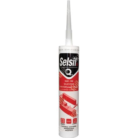 SILICONE ACETICO TESTA DI MORO 280 ml.
