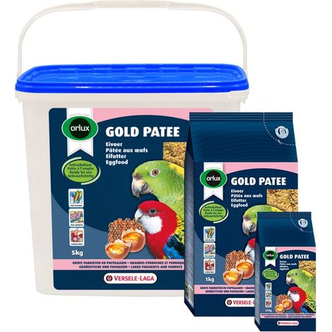 Orlux Gold Patee Large Shotets & Papageien 5 kg