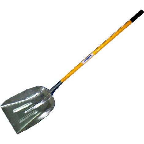 Sifer Pala in Alluminio 37,5x50 cm con Manico Lungo 120 cm Metallo AMA92702