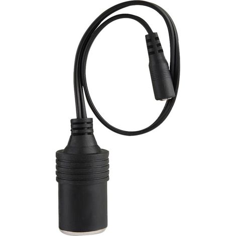 SJLERST Adaptateur de cble allume-cigare, allume-cigare de voiture prise femelle chargeur cble adaptateur secteur connecteur cordon (1/5)