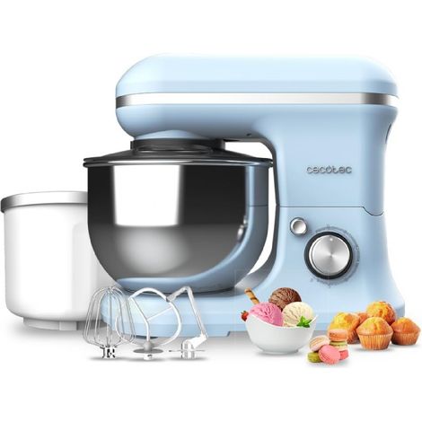 Cecotec Knetmaschine Cecomixer Merengue 5L 1200 Blue Ice