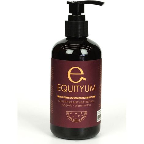250 ml: Shampoo antibatterico per cavalli e pony alla profumazione di anguria con tea tree