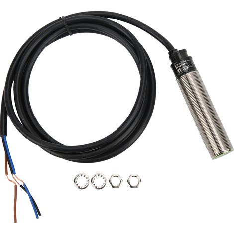 Interrupteur de Proximité Cylindrique 3 Fils NO Capteur de Détection PRL18-5DN 10-30VDC (1/5)