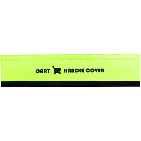 Protection de Barre de Caddie, Couverture en Néoprène Lavable Machine 17", Lot 1 pour Hygiène et Confort (1/5)