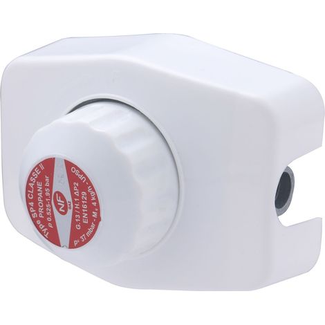 Noyon & Thiebault – Détendeur gaz propane 4 kg/h – Sécurité intégrée – Pression 37 mbar – Entrée mâle 20x150 – Norme NF EN 16129