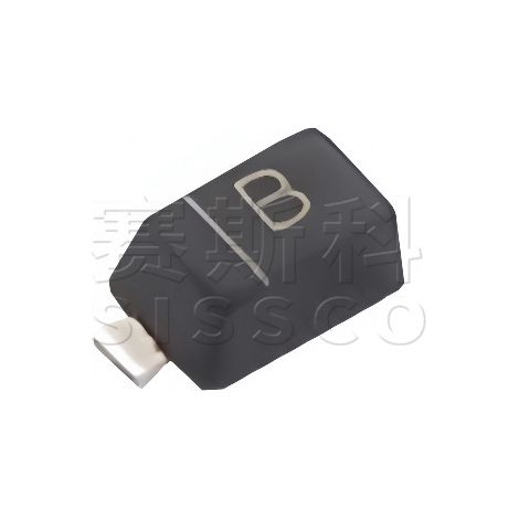 Changdian RB520S-30 (screen printing B, SOD-523 package, 200 mA, 30 V withstand voltage, Schottky diode, electronic component, chip, 5 units, assembly/shipping)