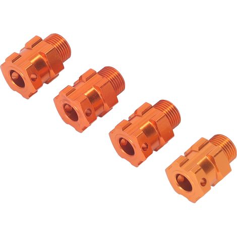 Sechskantadapter für RC-Räder, 17-mm-Sechskantnaben aus Aluminiumlegierung, für ZD Racing 07 1/7 RC-Auto (1/4)